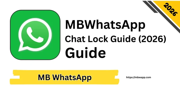 MBWhatsApp Chat Lock Guide (2026)