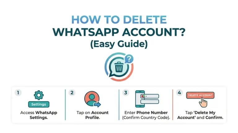How to delete WhatsApp Account (Easy Guide)