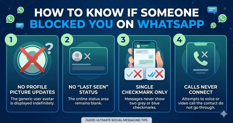 How to know if someone blocked you on whatsapp