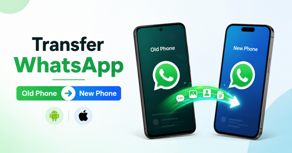 How to Transfer WhatsApp from Old Phone to New Phone (Android & iPhone)