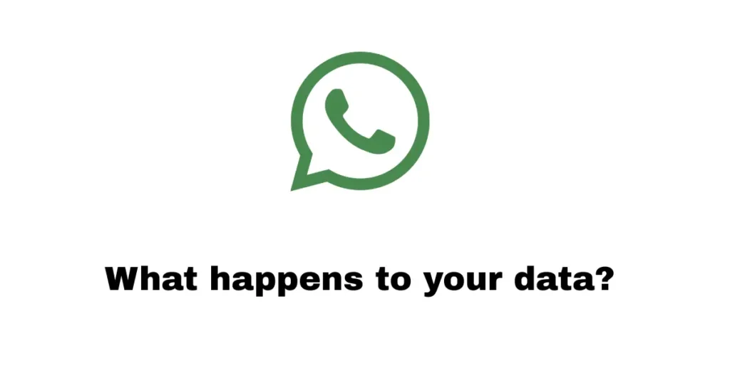 What happens to your data